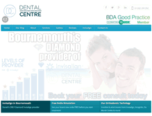 Tablet Screenshot of dentistinbournemouth.com